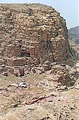 Petra - Wadi Farasa, view of Umm al Blyara hill 